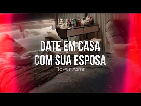 ASMR - Date em casa com sua esposa ❤️🌧️ 