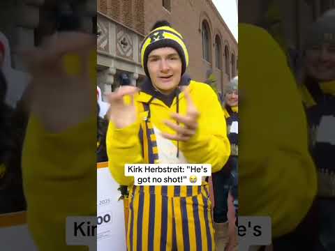 Herbie has no belief in today's contestant for Pat's kicking challenge 😂