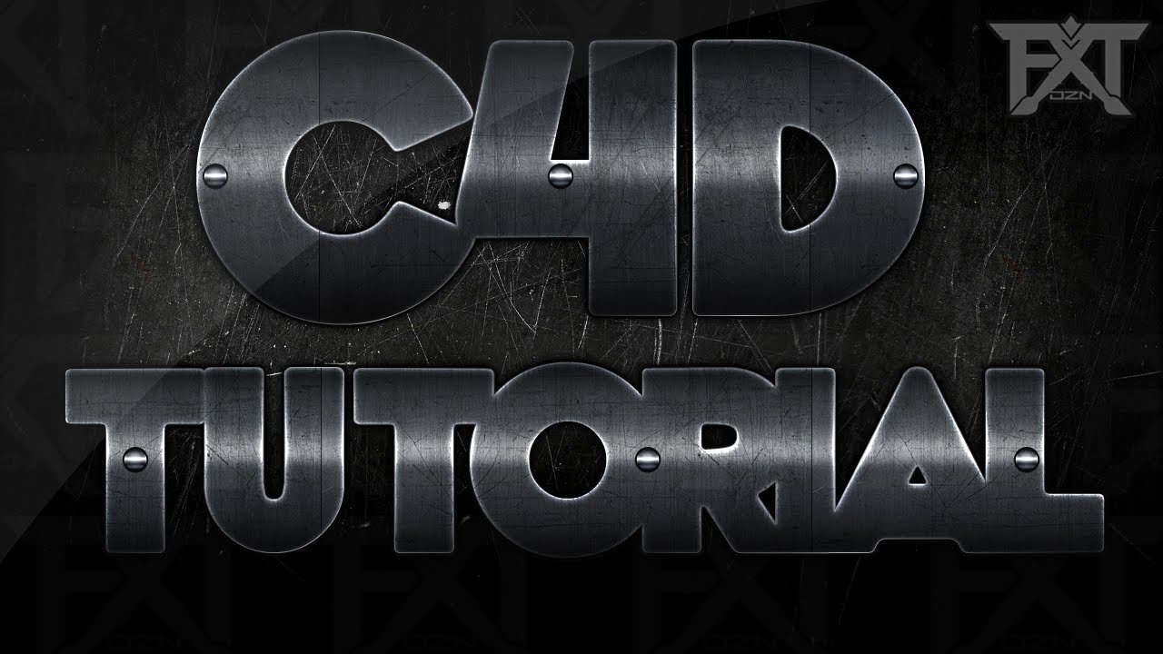 "CINEMA 4D TUTORIAL" How to make a Intro with Splines and Nurbs ...