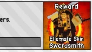 How to get ellernate swordsmith skin masters with 40+ minutes(×3 Speed) in Retro tower defense  screenshot 4