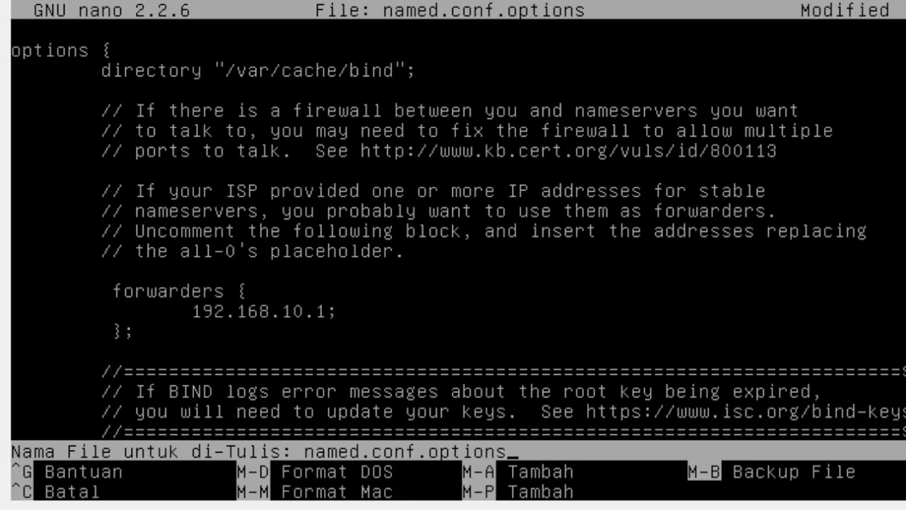 CARA MUDAH!! TUTORIAL KONFIGURASI DNS DAN WEB SERVER DI VIRTUAL BOX ...