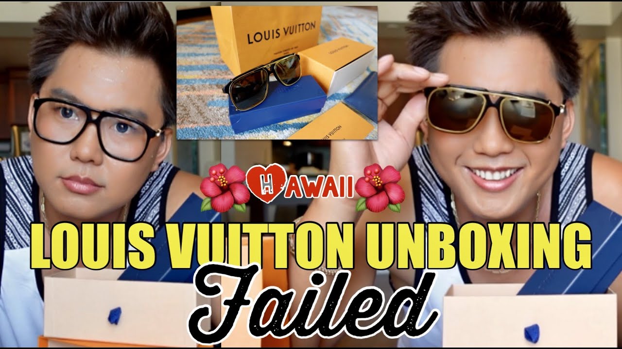 lv waimea sunglasses unboxing