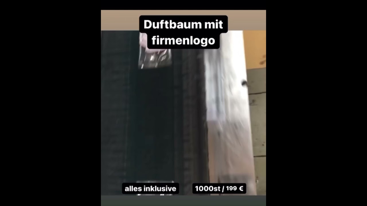 Duftbaum mit logo ozean duft