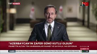 Azerbaycanin Zafer Günü Kutlu Olsun