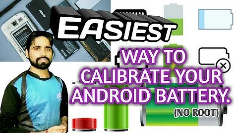 [Hindi]  how to calibrate your android battery without root 100% working