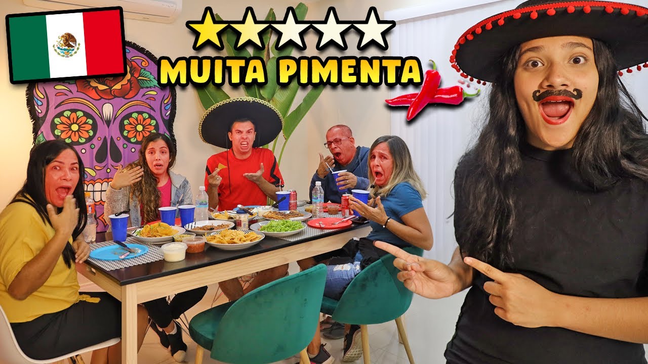 TRANSFORMEI A MINHA CASA EM UM RESTAURANTE MEXICANO! - JULIANA BALTAR