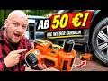 Elektrischer Wagenheber ab 50 € – echter Gamechanger beim Reifenwechsel!