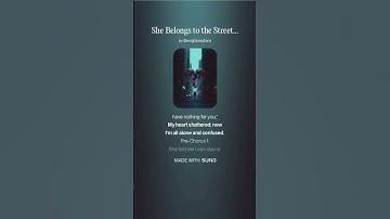 She Belongs to the Streets (Version C Snippet) #aiproduction #music  #musictrack #newmusic