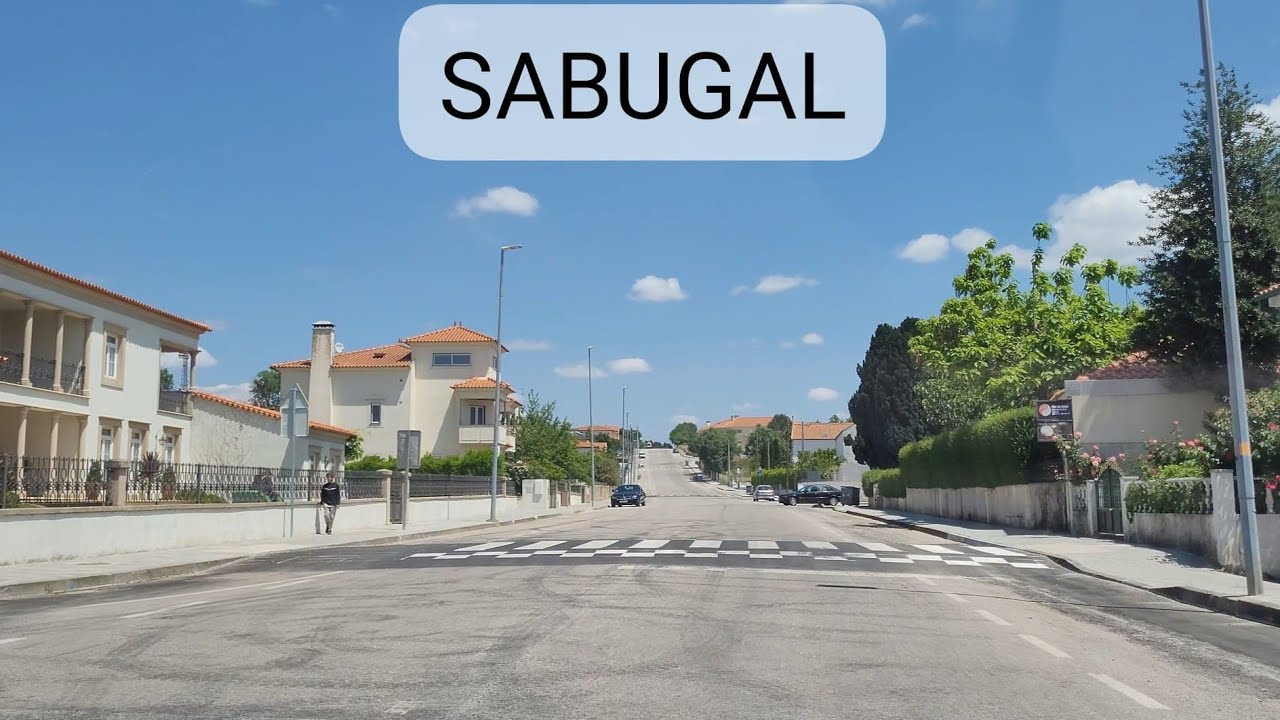 4K Sabugal, Guarda, Portugal driving tour