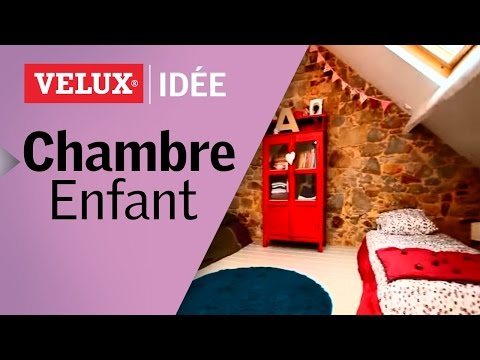 Comment créer une chambre d'enfant sous les toits ?