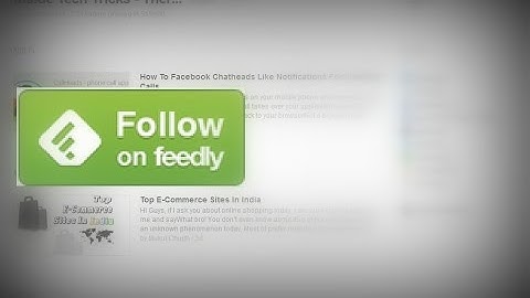 How to Add Feedly RSS Subscribe button to WordPress