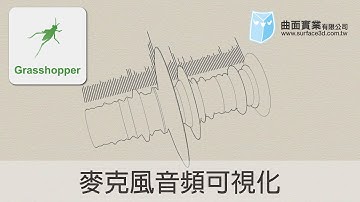 [Grasshopper 教學] - 麥克風音頻可視化 - Firefly - Sound capture from Microphone  - Grasshopper Tutorial