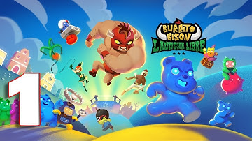 Burrito Bison - Gameplay walkthrough  part 1 - (iOS,Android)