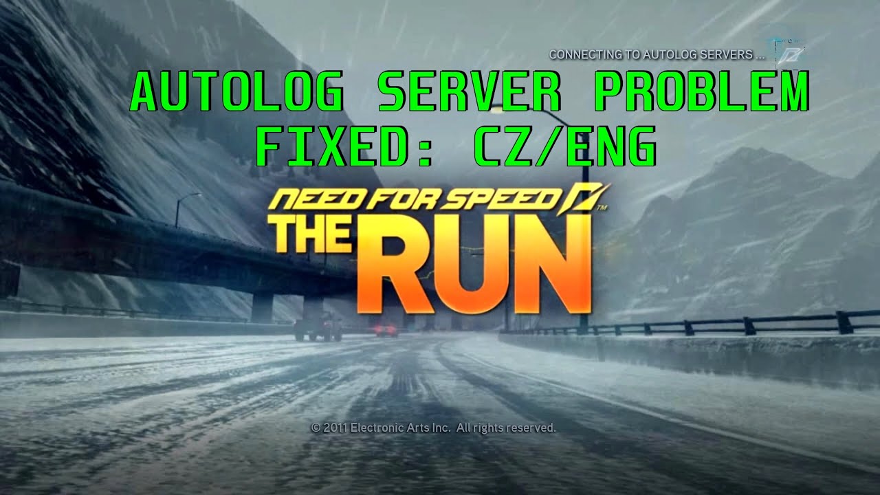 NFS The Run PC: Autolog Servers Connetion problem - FIXED 2026 CZ/ENG