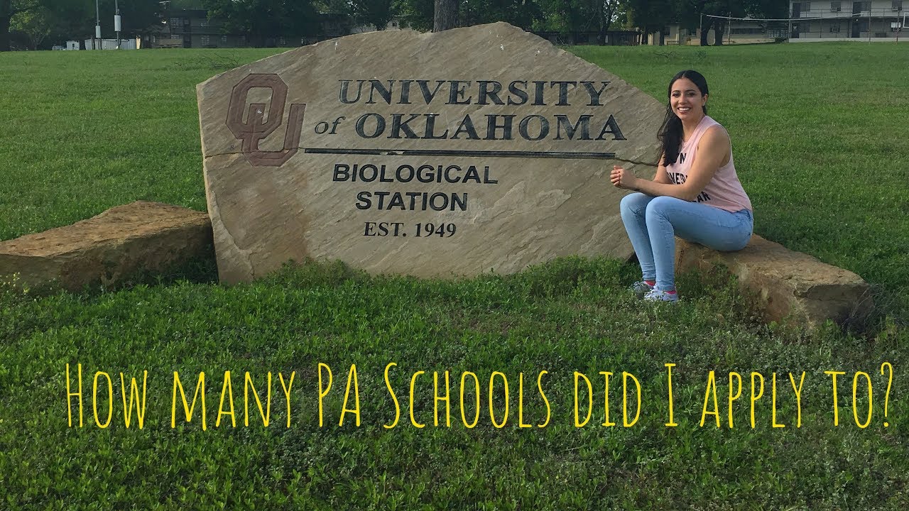 How Many PA Schools Did I Apply To? YouTube