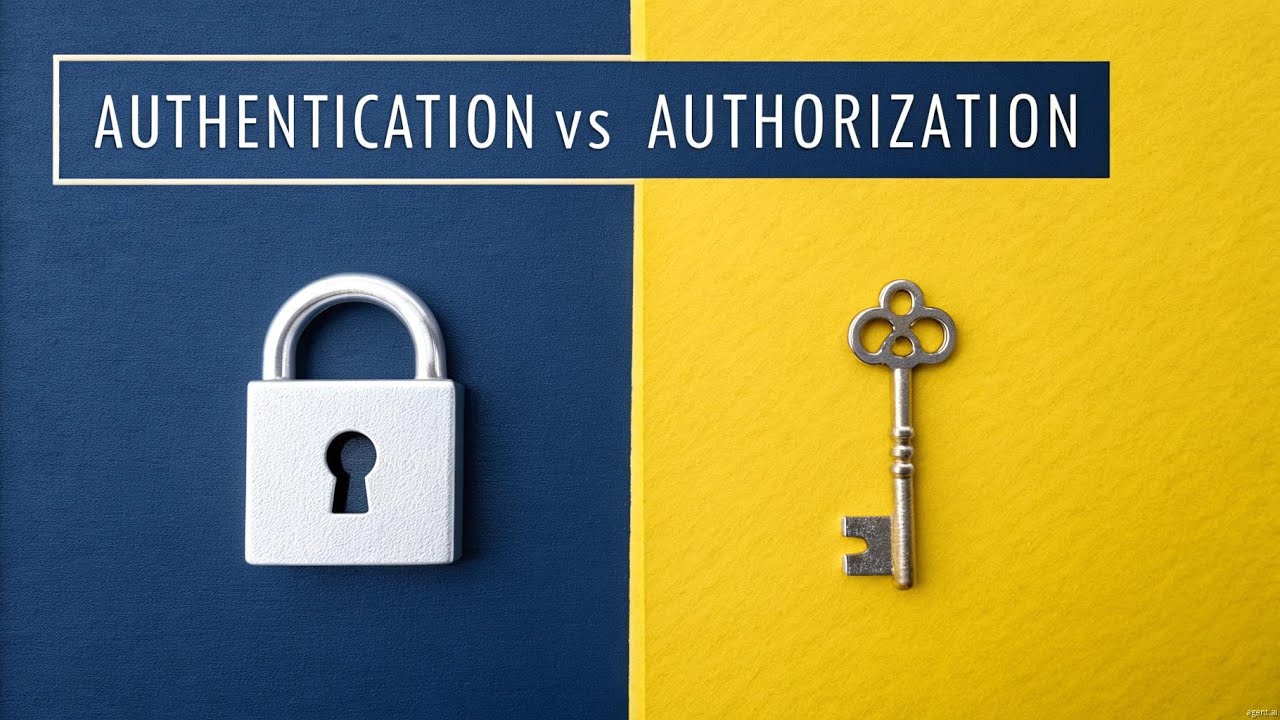 🔐 Authentication vs Authorization | What's the Difference? 🔑 - YouTube