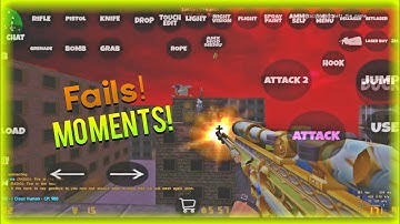 Counter Strike 1.6 Android : Zombie Escape - RBE Server - Fails Moment!