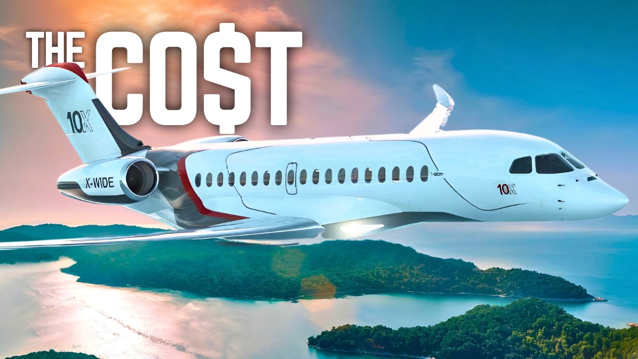 Реальная стоимость владения Dassault Falcon 10X