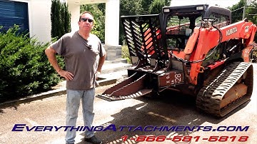 The Best Skid Steer Attachment To Remove Trees - EA Wicked Tree Puller