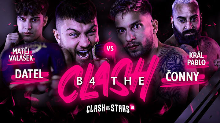 🔴 B4THECLASH: Matěj Valášek + Datel 🆚 Čonny + Král Pablo (živě)