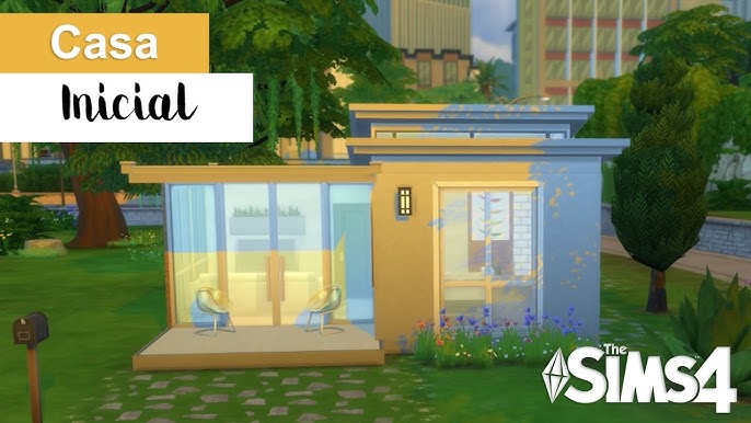 Construção e Decoração The Sims 4 +Tour pela casa Moderninha 