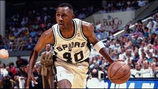 SERVING UP A FACIAL! Willie Anderson Super Slam on Patrick Ewing (Spurs @ Knicks, Jan.16, 1989)