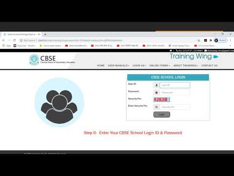 HOW TO REGISTER cbse ONLINE TRAINING SESSIONS