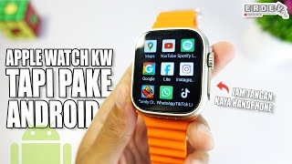BELI JAM YANG MIRIP APPLE WATCH, TERNYATA PAKE OS ANDROID & 4G LTE! - Review Smartwatch S8 Ultra 4G screenshot 2