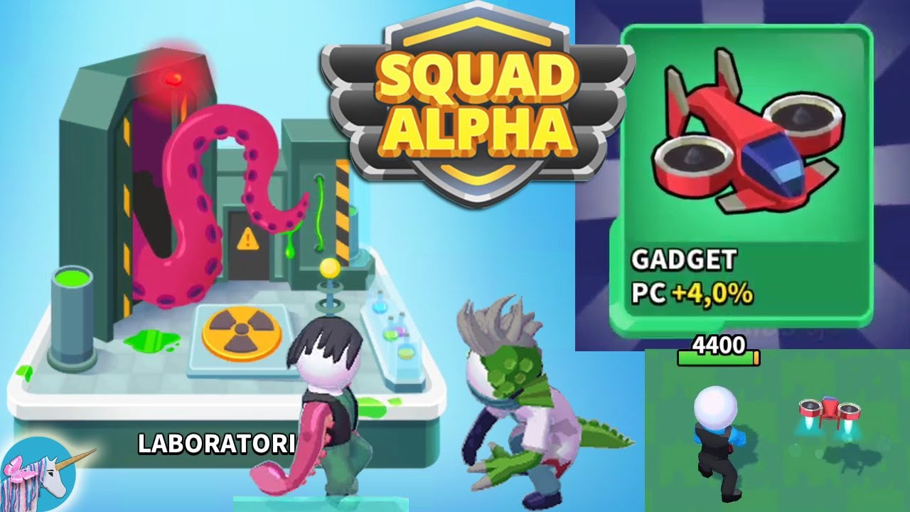 Squad Alpha Zone 7 & Drone unlock gameplay