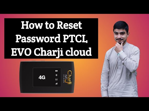 How to Reset Password ptcl EVO chrji cloud #PTCLDEVICE#NeamatAliTv