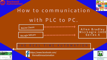 Allen Bradley PLC Communication with PC.এল্যেন ব্রাডলি পিএলসি এর সাথে পিসি এর কমিউনিকেশন !PART_02
