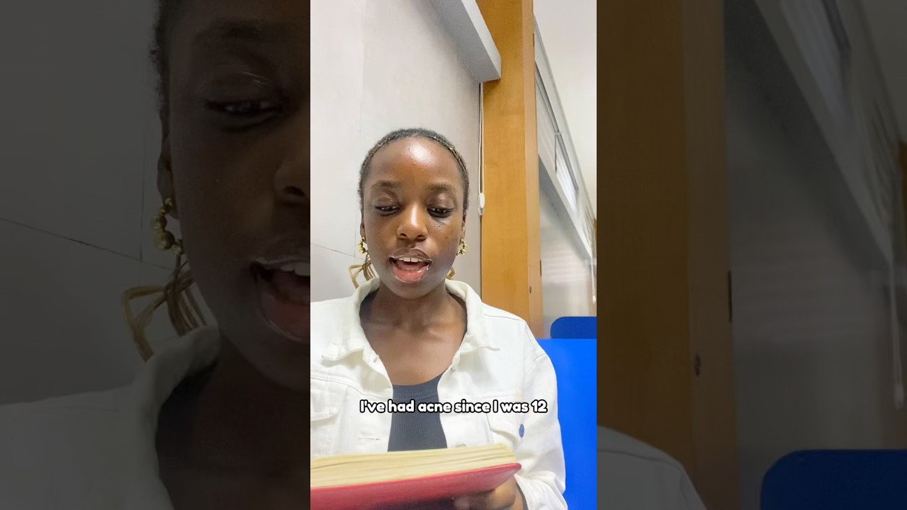 A poem on my struggle with acne🤍