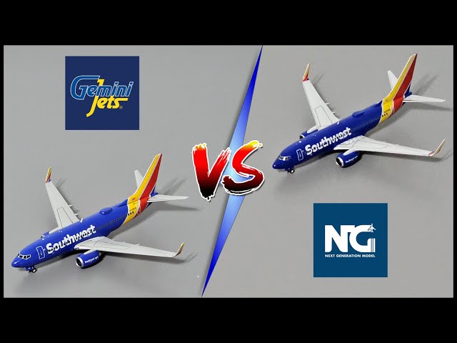 Model Airplane Showdowns! Gemini Jets VS NG Model 1/400 Scale
