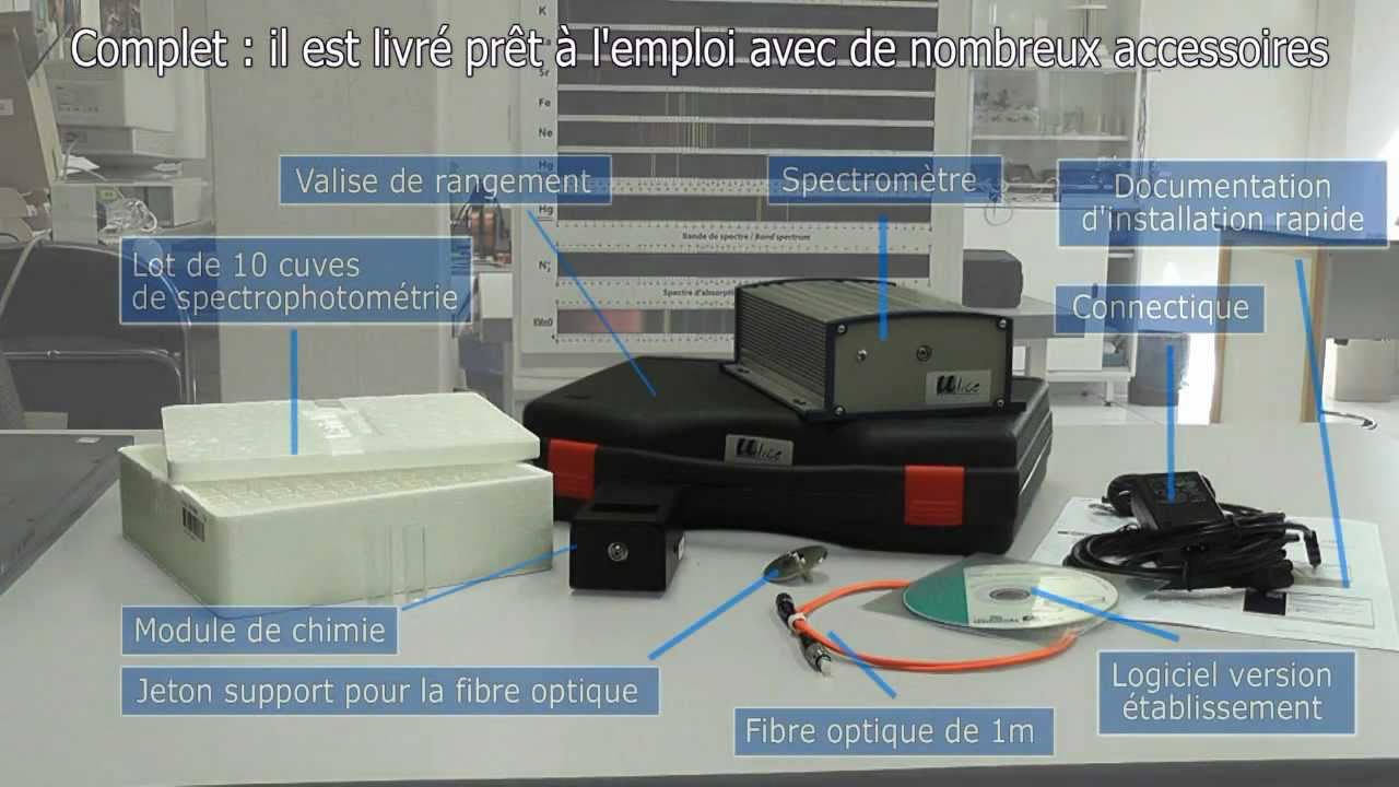 spectrometre a fibre optique