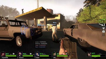 Left 4 Dead 2 - Custom Campaign Dead Before Dawn With All 8 Survivors Gameplay (As Ellis Read Below)