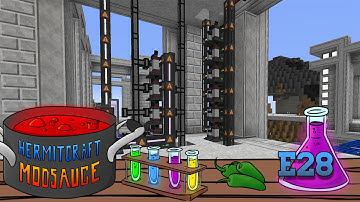 HermitCraft ModSauce: Ep28 - Mekanism 4x Ore Processing!