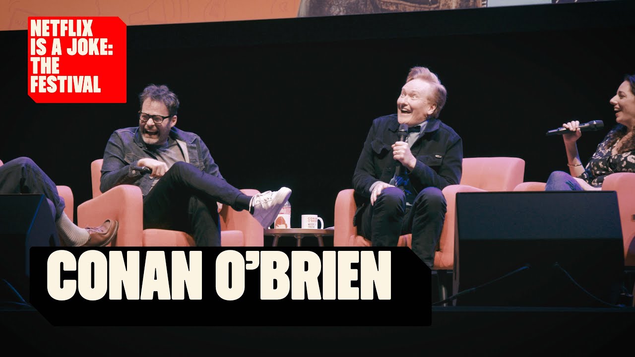 ⁣Conan O’Brien Makes Bill Hader Crack Up | Netflix Is A Joke: The Festival