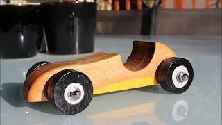 Wooden Toy Car - Speedster Built Fast