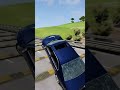 Lexus vs 100 Speed Bumps 😱💥 | Extreme Survival Challenge BeamNG Drive #beamngdrive #beamng #shorts