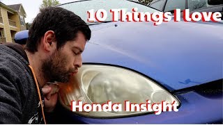 10 things I love about my 2001 Honda Insight