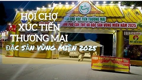 Hội Chợ Xúc Tiến Thương Mại Và Đặc Sản Vùng Miền 2025#soctranghomnay 