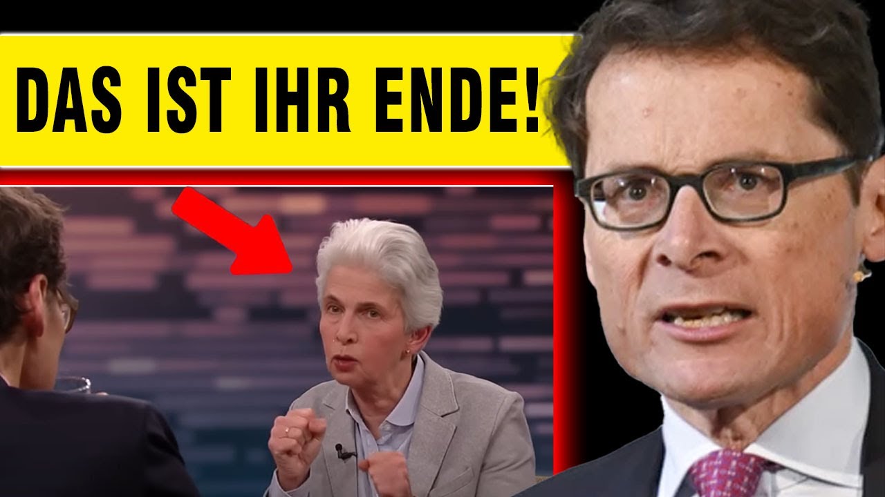 PLÖTZLICH STOTTERT SIE! Roger Köppel „vernichtet“ Strack-Zimmermann live im Fernsehen sofort!