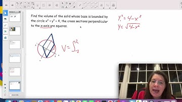 AP Calculus 8.7 & 8.8: Volume of Known Cross Sections