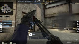 4 kill site B hold on Cache | RUFF- | ESEA | CSGO