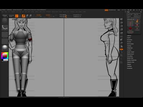 how to put refernce pic in zbrush