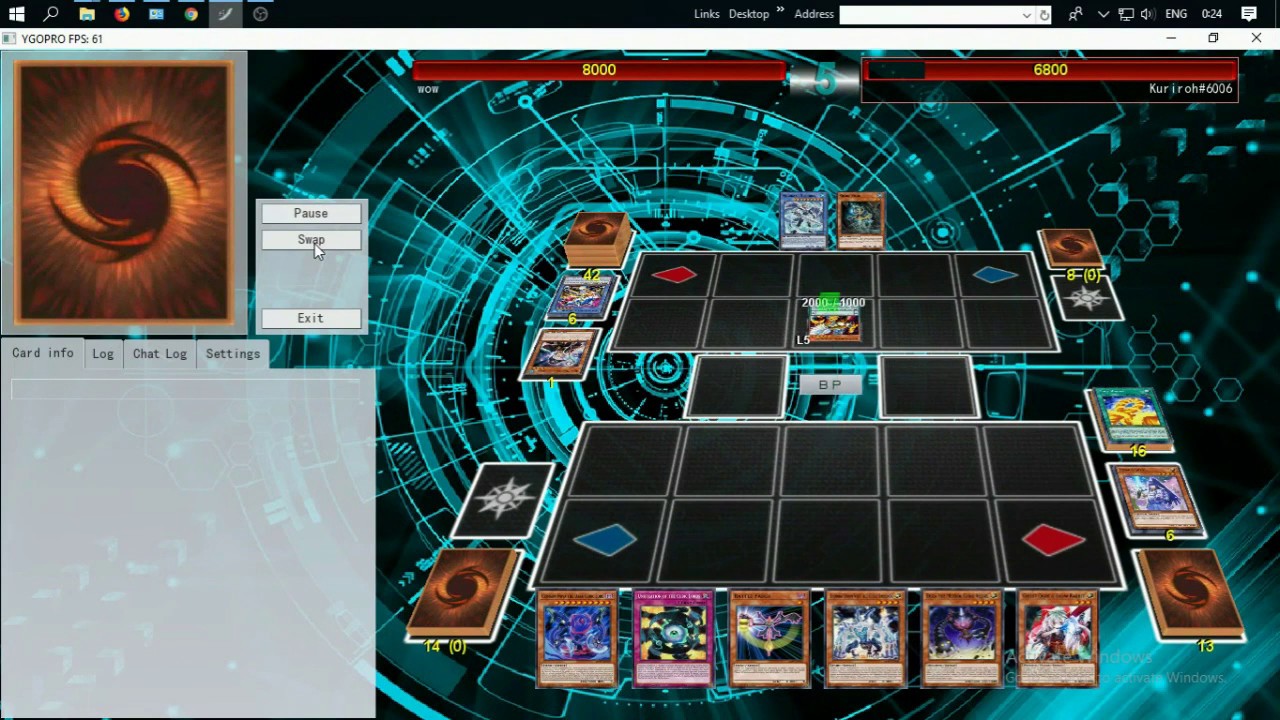 yugioh, YGOPRO, CUBIC DECK.