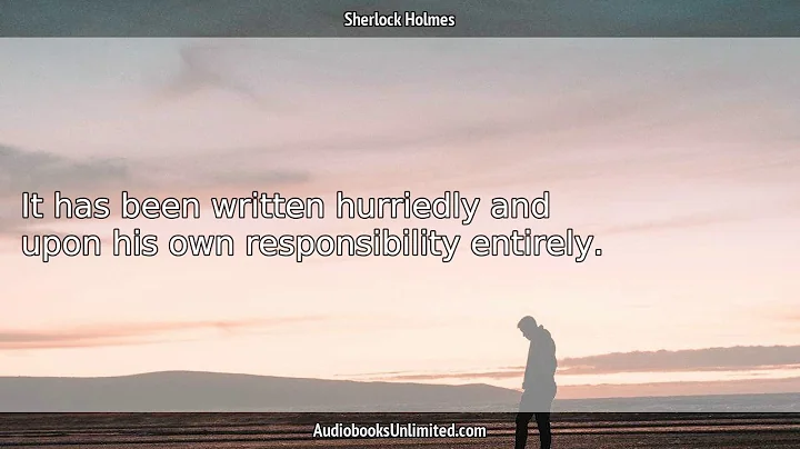 The Adventure Of The Second Stain Audiobook