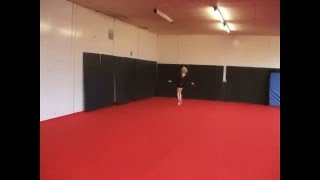 High Peak Gymnastics - Round off half twist