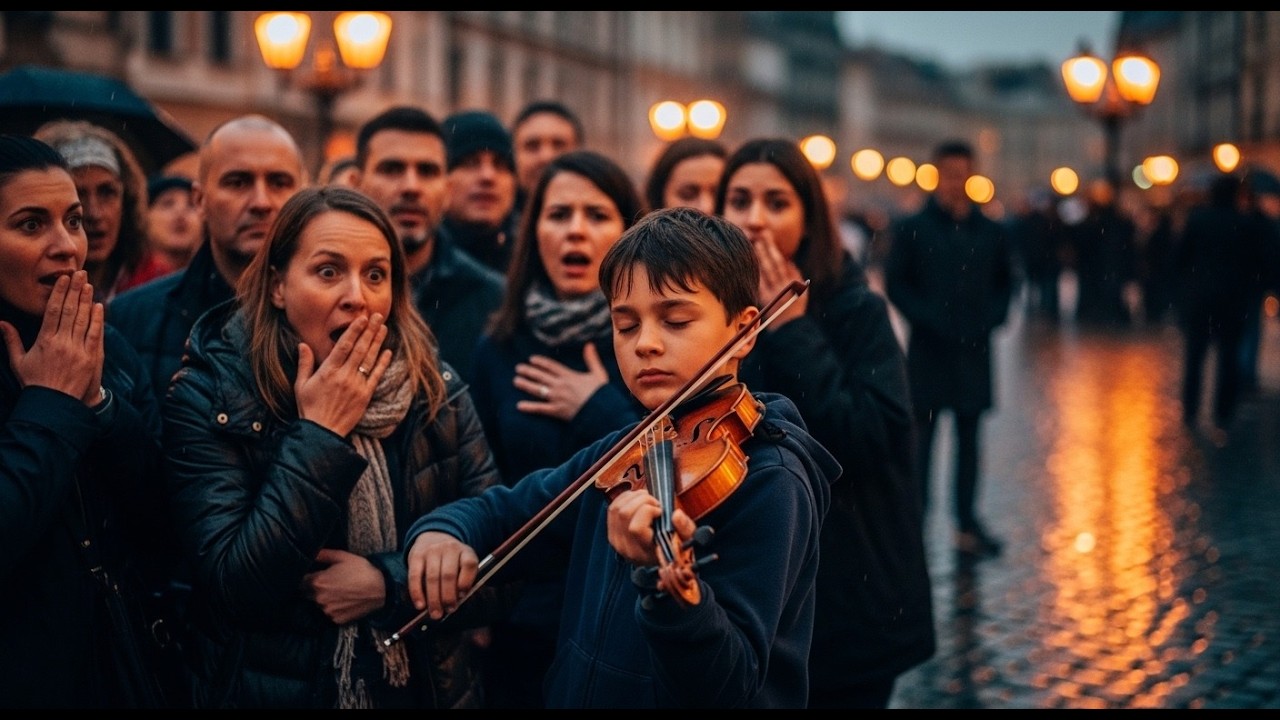 „Mogu li svirati za hranu?” — rugali su se BESKUĆNOM DJEČAKU, ne znajući da je VIRTUOZ na violini