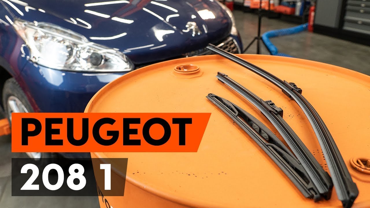 Vordere Scheibenwischer für Peugeot 206 Hatchback, Cabriolet